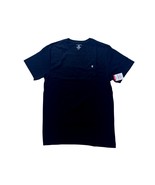 Lucky Brand Sleepwear Mens M Black Clover Logo Stretch Slim Fit Crewneck... - $227.14 MXN