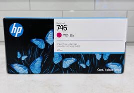 GENUINE HP 746 300-ml Magenta DesignJet Ink Cartridge, P2V78A SEALED BOX... - $136.59