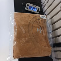 Carhartt K87 BRN Men's Brown Cotton Short Sleeve T-Shirt Size 4XL Chest 64" image 10