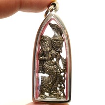 Hermit Lersi Guru Thai Magic Success Wisdom Charm Amulet Lucky Talisman Pendant - £26.23 GBP