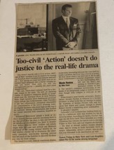 Vintage Civil Action Movie Review Article John Travolta Robert Duvall Ar1 - £5.30 GBP