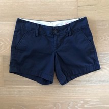 Lilly Pulitzer Navy Callahan Shorts sz 0 EUC - £15.42 GBP