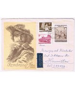 Stamps Art Hungary Envelope Budapest Rembrandt Plus Transportation - £3.09 GBP