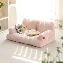 Mewoofun Dog Cat Bed Pet Sofa Soft Bed Anti-slip Thickened Warm Dog Kennel Mat - £47.56 GBP