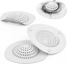 Hair Catcher Shower Drain Cover Bathtub Silicone Hair Catcher Stopper, W... - $594.98 MXN