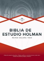 Reina Valera 1960, Biblia de Estudio Holman, Tapa Dura (RVR 1960 Holman Study Bi - £55.35 GBP