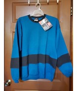 Vintage 90s Color Block Crewneck Sweatshirt Hanes Signature Collection X-large - £59.27 GBP