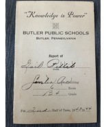 1944 Butler PA Public Schools report card grade 4 - £11.40 GBP