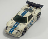 HOT Wheels 2009 Ford GT LM HW Premiere White Blue Stripes - $6.72 CAD