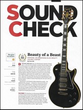 Epiphone Joe Bonamassa Black Beauty Les Paul Custom guitar sound check review - £3.37 GBP