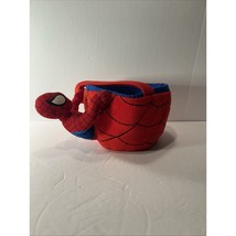 Marvel Spiderman Jumbo Soft Plush Basket Bucket Pail Halloween Candy - $4.99