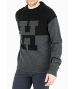 Tommy Hilfiger Men&#39;s Oversized Innovative Mock Neck Wool Sweater B4HP - £43.75 GBP