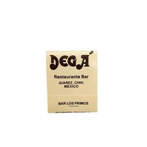 Vintage Deg A&#39; Restaurante Bar Matchbook Full Book Juarez Mexico History - $8.92