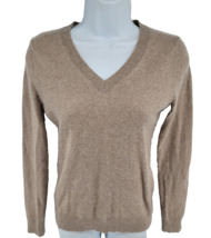 Cashmere Charter Club Women’s Sweater Size S Luxury Metallic V-Neck - £18.85 GBP