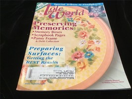 Tole World Magazine February 2002 Preserving Memories, Prepping Surfaces - £7.99 GBP