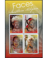 Papua New Guinea. 2017. Faces of the Southern Region (MNH **) Miniature ... - £6.20 GBP