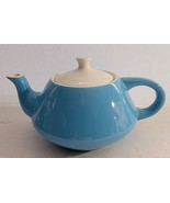 Vintage MCM Royal China Blue Heaven Teapot Tea Pot with Lid Ironstone - $2,431.14 MXN