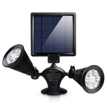 [Pack of 2] Solar Lights Outdoor Solar Power Motion Sensor Spotlights 2000lm ... - £61.43 GBP