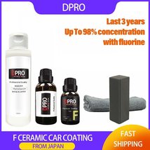 DPRO Paint Care Ceramic Car Coating Waterproof Nano Coats Super Hydropho... - £64.59 GBP
