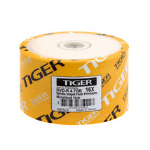 1000-PK 16X Tiger Brand White Inkjet Hub Printable Blank DVD-R DVDR Disc... - £253.91 GBP