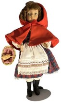 Little Red Riding Hood Knowles Limited Edition Porcelain Doll With Stand - £22.41 GBP