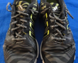 Adidas Adipure Trainer Men&#39;s Road Running Shoes YELLOW BLACK Size 8 - $21.41
