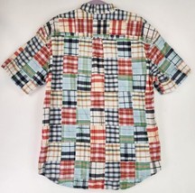 Sun River Clothing Co Shirt Mens Large Multicolor Plaid Casual Dadcore Button Up - £18.67 GBP