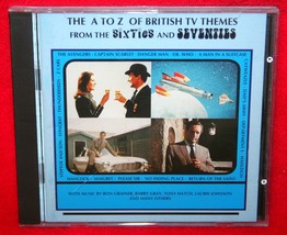 A To Z Of British Tv Thems 60s &amp; 70s Cd Avengers Dr Who The Saint Thunderbirds+ - £15.81 GBP