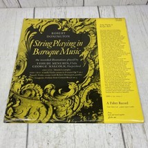 Robert Donington/Yehudi Menuhin String Playing in Baroque Music FR-105 VINYL LP - £8.88 GBP