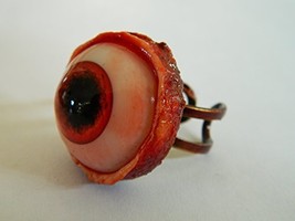 Realistic Life Size Human/zombie Eyeball Ring for Halloween, Cos Play (Infected  - £12.89 GBP