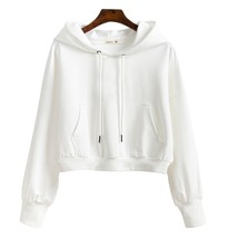 Women Hoodies Sweatshirt Harajuku Streetwear 2022 Winter  Vintage Hooded Shirt L - £47.82 GBP