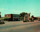 Western Lodge Motel Van Horn Texas TX Artist View Sign UNP Chrome Postcard - $2.92