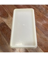 Tupperware Clear  Rectangle Storage Container #677-1 With Lid - $177.65 MXN