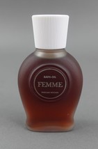 Femme By Rochas Parfums Bath Oil Concentrate 1 oz / 30 ml Vintage - £243.79 GBP