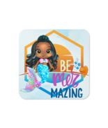 Cork-back coaster | Under the Sea Be Mer-mazing Mermaid - $15.24 CAD