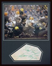 Jim Taylor Signed Framed 11x14 Photo Display Packers - £77.52 GBP