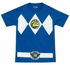 Power Rangers Blue Power Ranger Licensed Costume T-shirt - £12.50 GBP