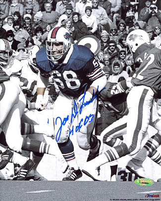 Primary image for Joe Delamielleure signed Buffalo Bills 8x10 Spotlight Photo HOF 03- Tri-Star Hol