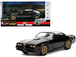 1977 Pontiac Firebird Black &quot;Smokey and the Bandit&quot; (1977) Movie &quot;Hollywood Ride - £15.91 GBP
