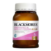 (180 Capsules) Blackmores Pregnancy &amp; Breast-Feeding Gold - £51.11 GBP