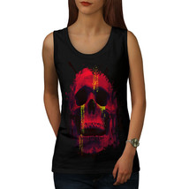 Wellcoda Liquid Metal Death Womens Tank Top, Biker Athletic Sports Shirt - £14.87 GBP+