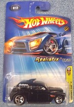2005 Hot Wheels #17 First Editions 17/20 Realistix COCKNEY CAB II Black w/5Spoke - £5.82 GBP