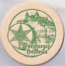 Beer Coaster Wurzburger Hofbrau - $3.59