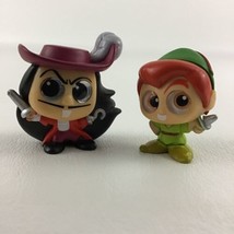 Disney Doorables Peter Pan Collectible Mini Figures Lot Captain Hook Just Play - $16.78