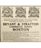 1916 Bryant and Stratton Boston Mass Advertisement College University DW... - €17,20 EUR