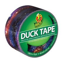 Duck Brand 283039 Printed Duct Tape Single Roll, Galaxy - £11.26 GBP