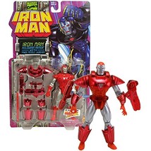 Year 1995 Marvels Comics Iron Man Series 5 Inch Tall Action Figure - Hologram Ar - £38.96 GBP