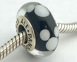 Authentic PANDORA Disney Classic Mickey Mouse Murano Glass Charm 791633 New - £29.88 GBP