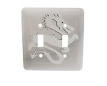 3d Rose White Dragon Toggle Switch 5 Inches x 5 Inches - £7.09 GBP