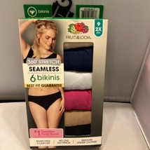 Fruit of the Loom Women Bikinis Underwear 360 Stretch Panties - $12.98